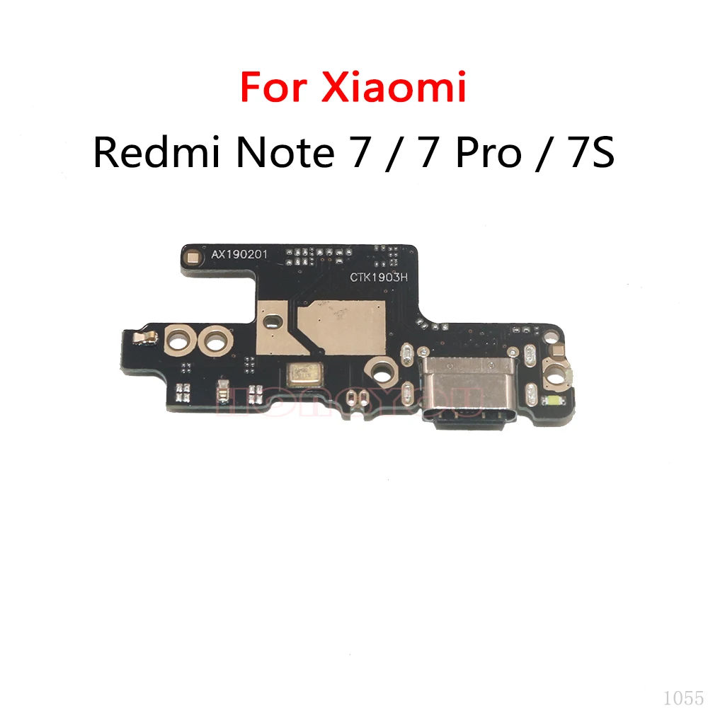 10 шт./лот для Xiaomi Redmi NOTE 7 Pro 7S Note7 USB плата зарядки разъем разъема гибкий