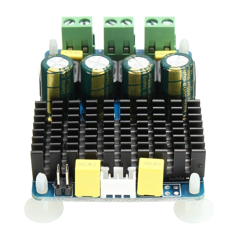 Tda7498 2 канала 2X100W Dc 8 ~ 32V Цифровой стерео усилитель мощности|Аксессуары для