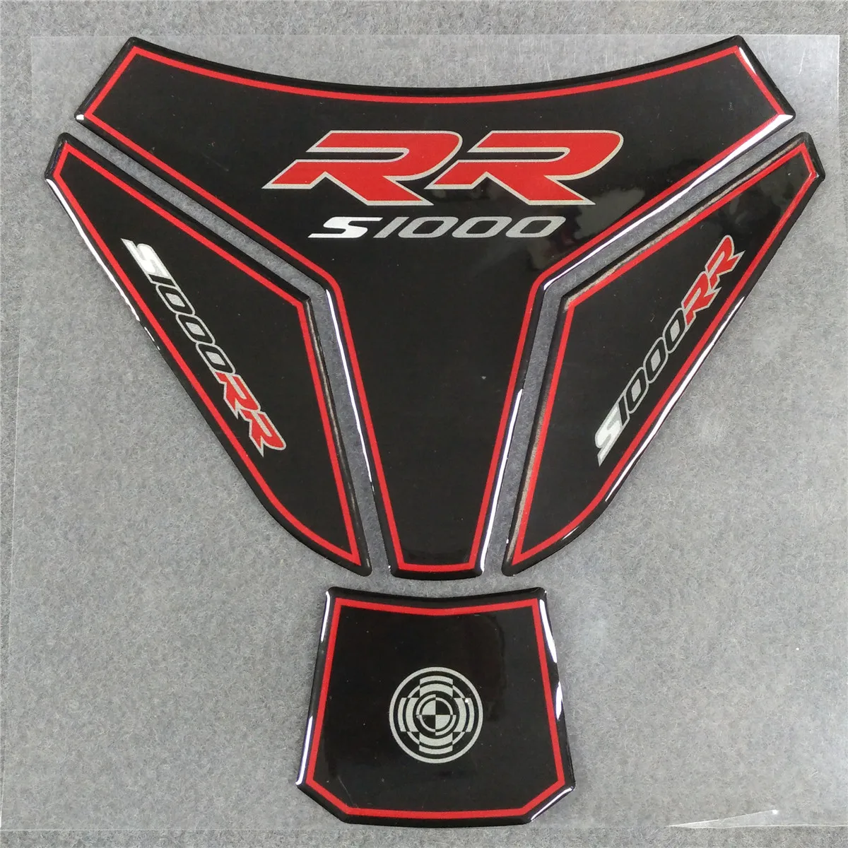 Черный карбоновый припой 3D резиновая накладка на бак для BMW S1000RR S1000 RR HP4 S1000R