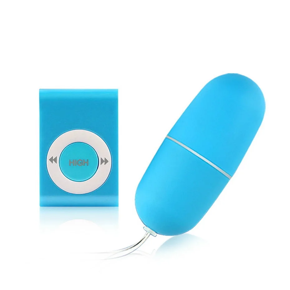 Водонепроницаемый беспроводной вибратор MP3 с дистанционным управлением 20
