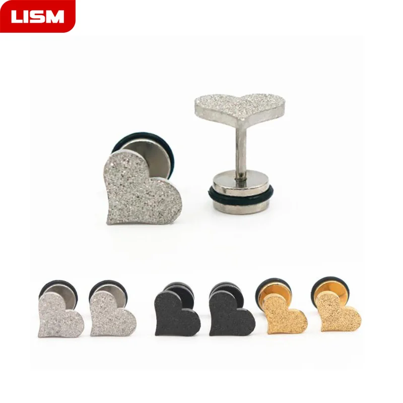 Цельнокроеное платье мужские и женские серьги гвоздики в форме сердца для