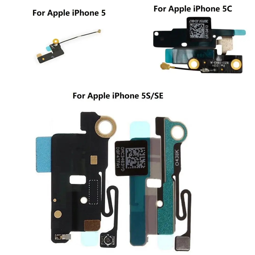Wifi антенна сигнальный гибкий кабель для Apple iPhone 4S/5/5S/5C/SE/6/6 Plus/6S/6S Plus/7/7 Plus/8/8