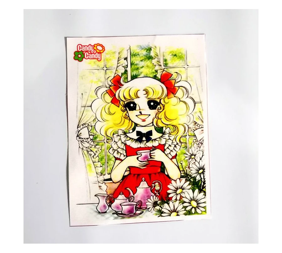 ZENGIA конфеты ткани мультфильм девушка ткань для творчества purpse мешок патч шитья