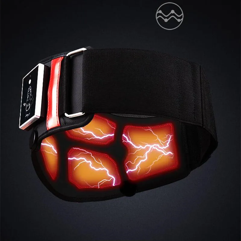 Электрический пояс для похудения фитнес-массаж импульсный массаж вибрация