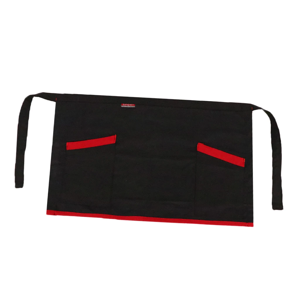 

Кухонный передник на талии с 2 карманами готовой одежды для кафе и баров