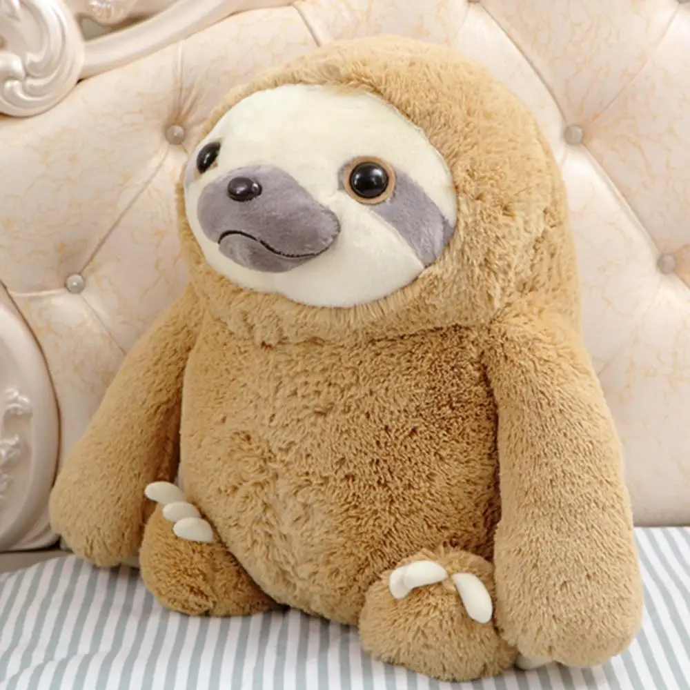 

New Hot 40cm Crazy Animal City Cute Sloth Plush Toy Anime Movie Sloth Stuffed Animals Cute Doll Toy For birthday Gift Plush Toy