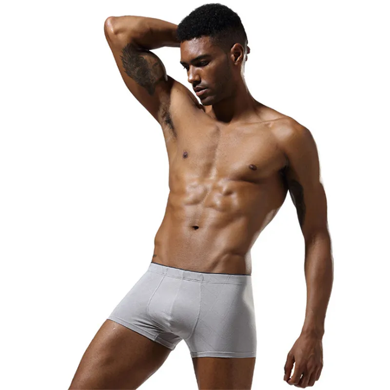 4 шт./компл. мужское сезона нижнее белье натуральный здоровый материал трусы