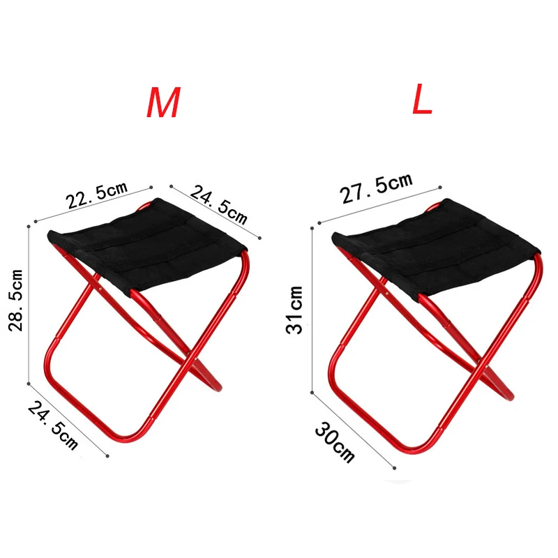 

Folding Fishing Chair Lightweight Picnic Camping Chair Foldable Aluminium Cloth Outdoor Portable Easy To Carry Outdoor Furniture
