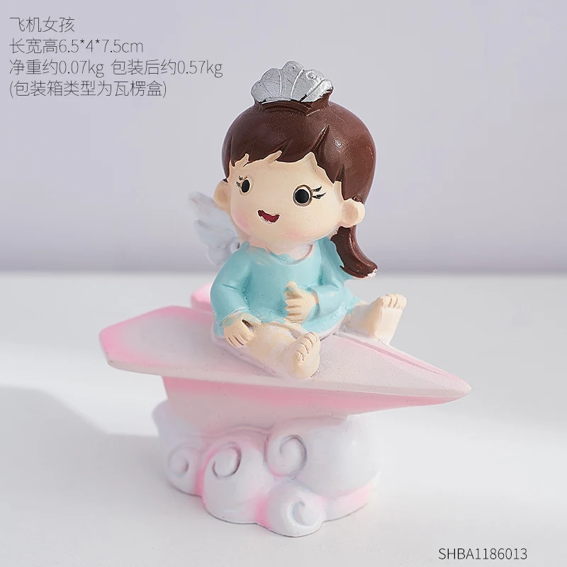 

Boys girls thousand paper cranesairplanesboatssmall ornaments craftsDIY wedding home children's room decorations statue gift