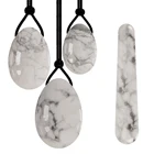 Натурального нефрита Yoni набор яиц для массажа тренажер Кегеля специально для подтягивания стенок влагалища мяч Йони яйцо Натуральный камень нефрита яйца йони-Палочка для женской гигиены