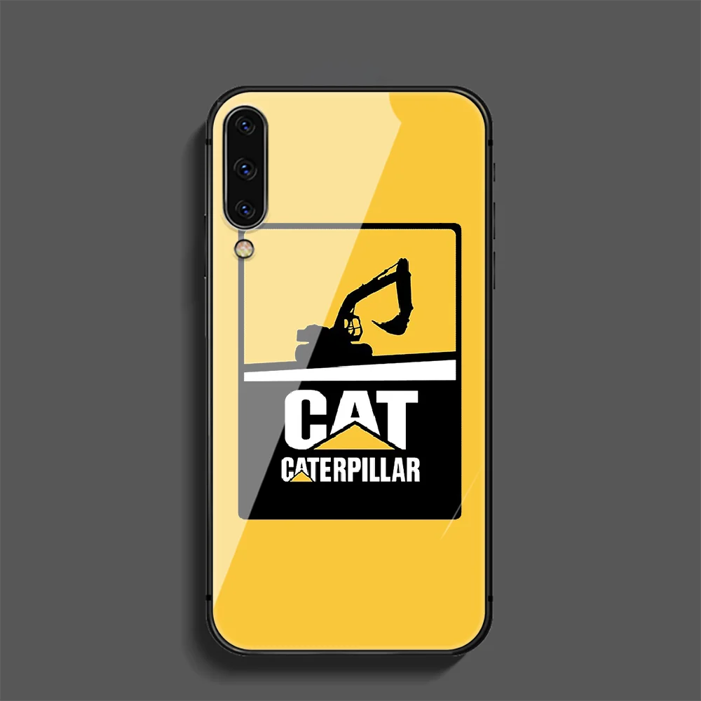 

Caterpillar CAT Phone Tempered Glass Case Cover For Samsung Galaxy A 3 5 7 10 20 20E 21S 30 30S 40 50 51 70 71 S Prime Black
