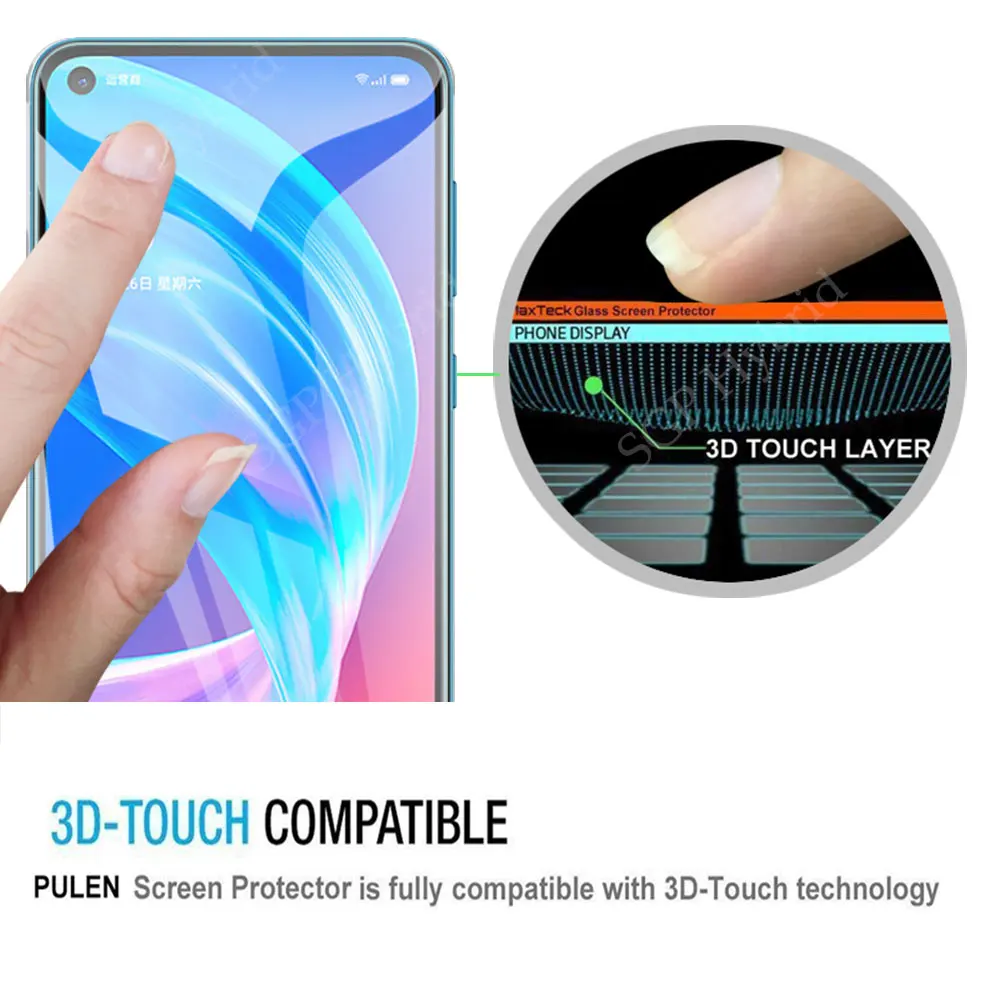 Защитное стекло для OPPO A92 A52 A72 5G/4G 3 шт. | Мобильные телефоны и аксессуары
