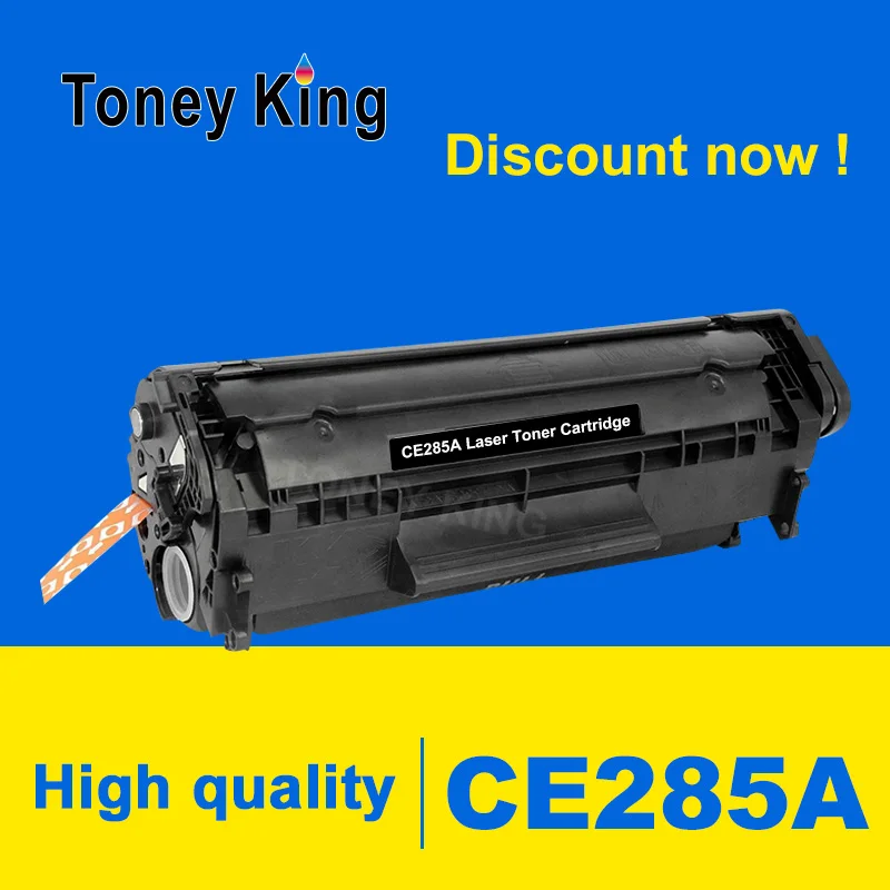 

Тонер-картридж Toney King CE285A, 85A, 285A, для принтера HP LaserJet P1102, P1102W Pro, M1130, M1132, M1134, M1212 mf 3010