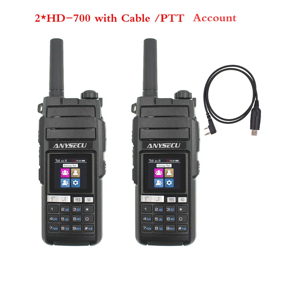 4G LTE быстрая связь PTT Walkie Talkie телефон две sim-карты gps один/группа/все расстояние вызова лимит(2 шт