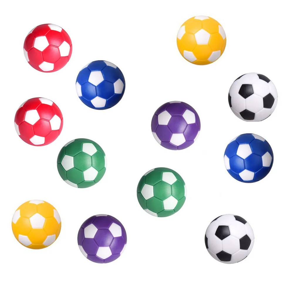 

6pcs Table Soccer Footballs Replacement Balls Mini Official Tabletop Soccer Game Accessory