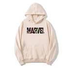 Свитшот Marvell мужской, свитшот с длинным рукавом, Черный свитшот, спортивная одежда