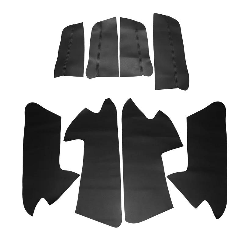 Стайлинг автомобиля микрофибра кожа внутренняя дверь подлокотник панель