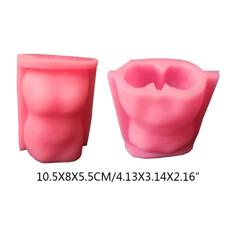

3D Human Body Candle Epoxy Resin Mold Aromatherapy Plaster Soap Casting Silicone Mould DIY Crafts Ornaments Making Tools