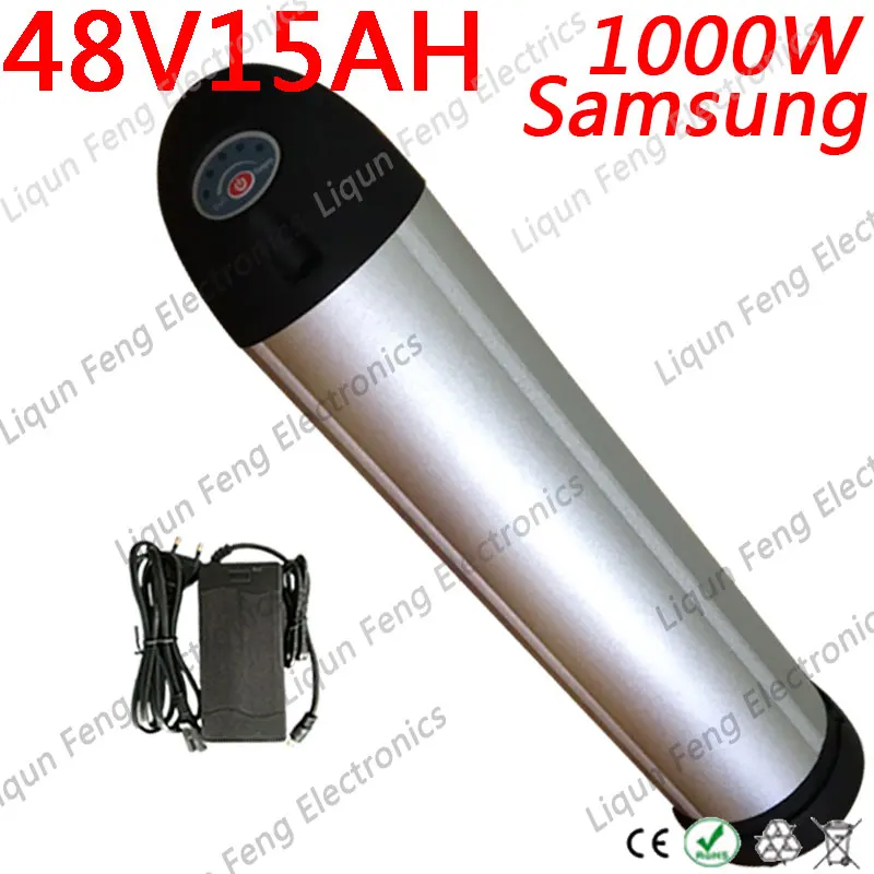 Аккумулятор для электрического велосипеда Samsung литиевый аккумулятор 48 В 9 а/ч 12 15
