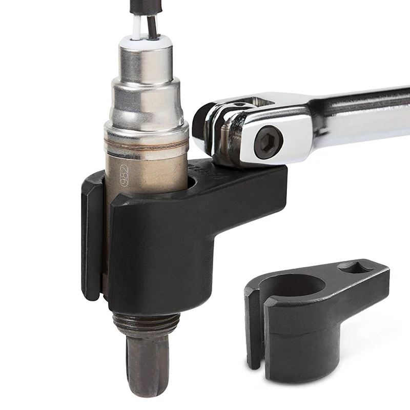 

Universal 7/8" 22mm Oxygen Sensor Socket Remover Tool 3/8" Black Square Drive Professional Remover Hand Tool Car Accessories wh