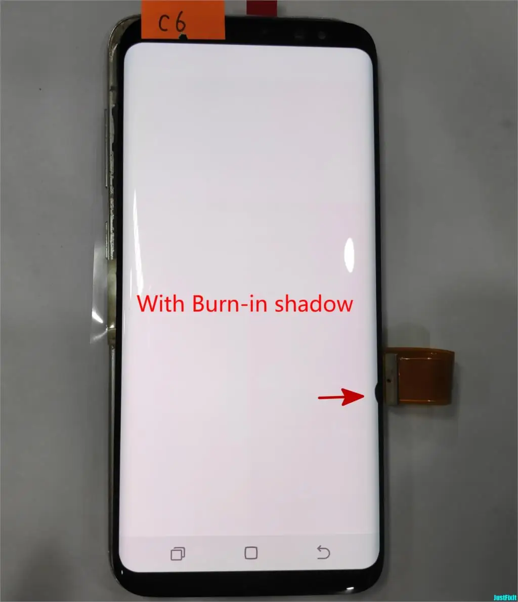 C6 Супер AMOLED экран для samsung Galaxy S8 G950F G950A G950FD черный ЖК-дисплей сенсорный экран дигитайзер - Цвет: C6