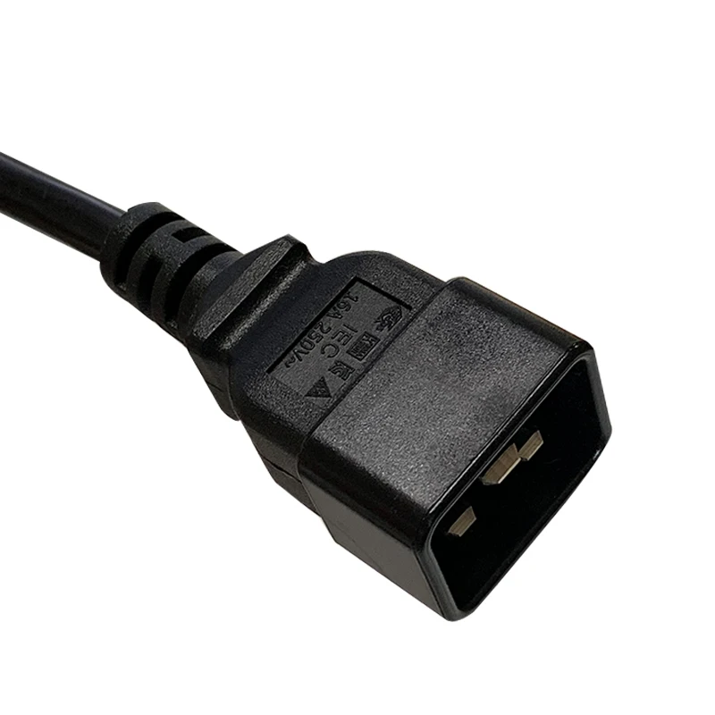 C13 C20 IEC 320 Женский к IEC320 Штекерный 3*1 5 мм квадратный Удлинительный Кабель питания