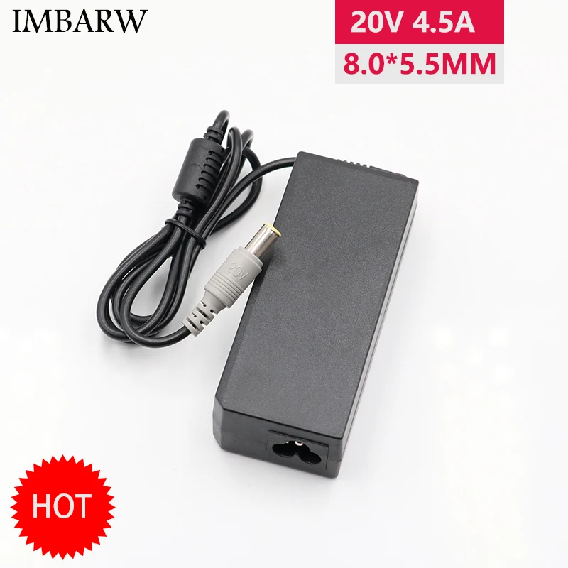 

20V 4.5A 90W Replacement AC Adapter Charger For Lenovo Thinkpad E420 E430 T61 T60p Z60T T60 T420 T430 F25 Notebook Power Supply