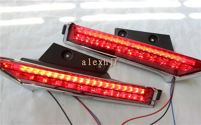 July King/Автомобильные светодиодные задние тормозные огни с красным корпусом лампы