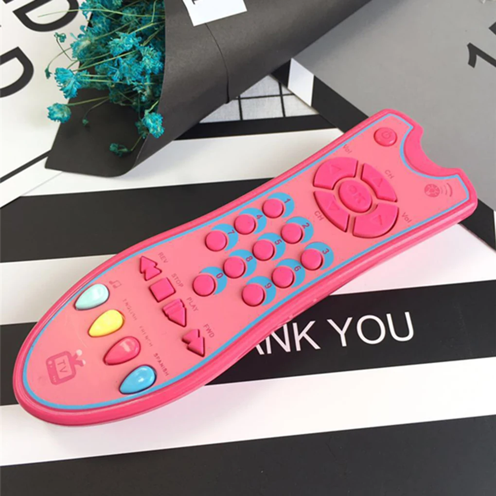 

Baby Toys Music TV Remote Control Early Educational Toys Kids Electric Controller Learning Machine Toy Gift