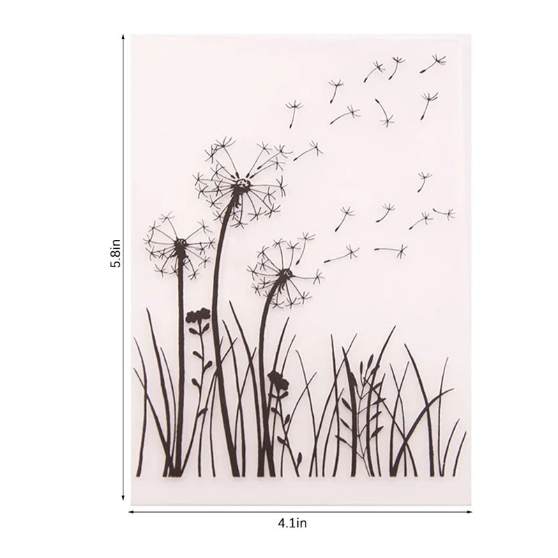 Embossing Folders DIY making Paper Cards Craft Card stencil Scrapbook Template Plastic transparent Stamps Wedding Decor | Дом и сад