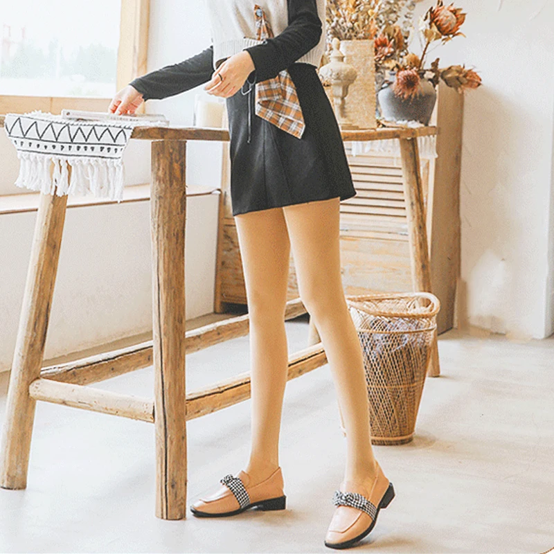 Женские Бесшовные колготки облегающие однотонные ярких цветов с высокой талией