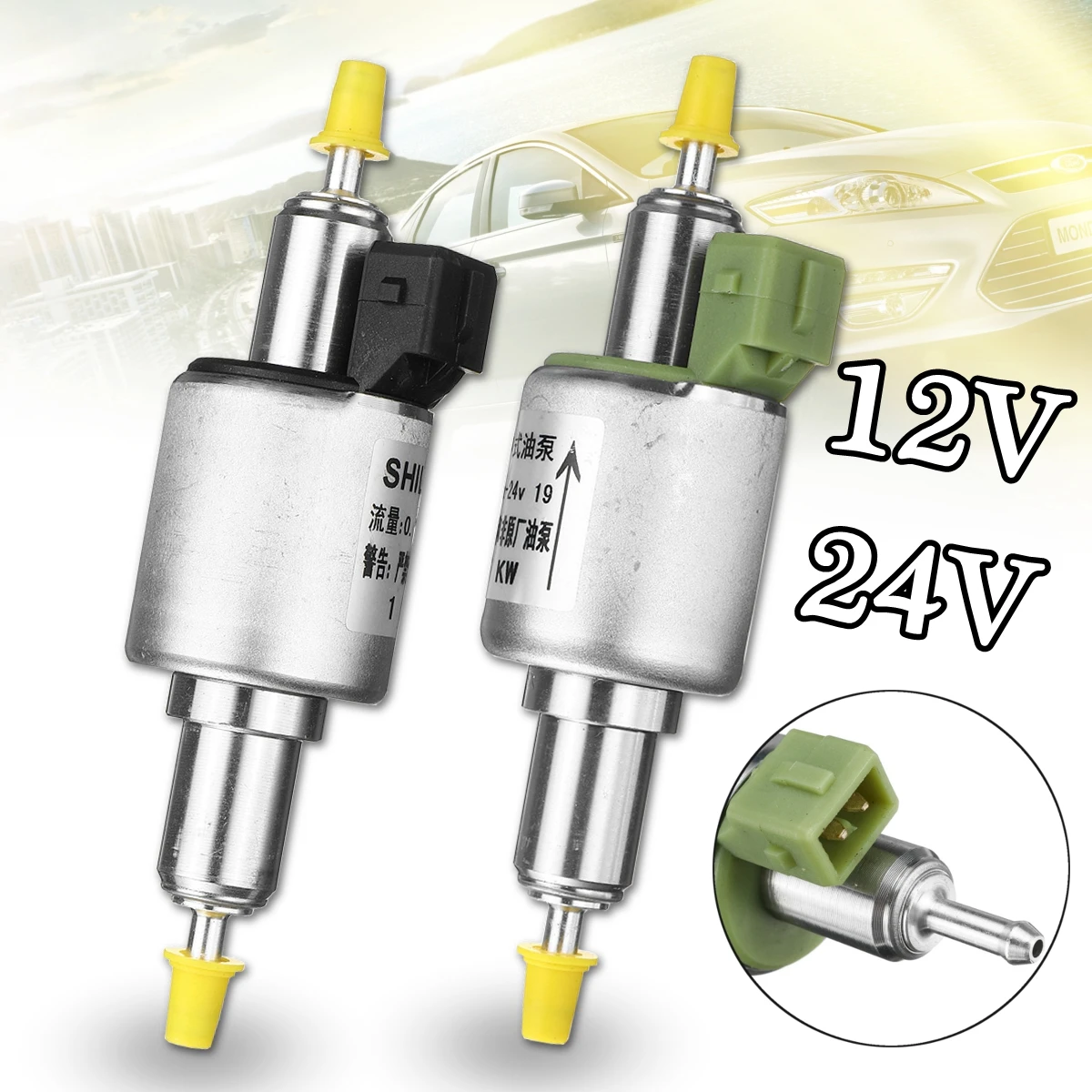 12 V/24 V 1000 W-5000 W универсальноедля автомобиля нагревателя масла дизельного топлива насос Воздушный стояночный отопитель автомобиля Средства для укладки волос