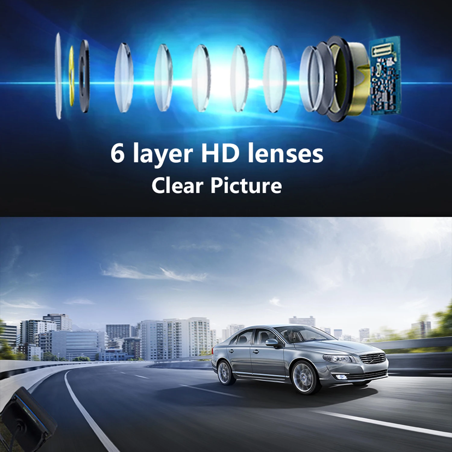 Автомобильная камера заднего вида оригинальная система контроля с ЖК-дисплеем и