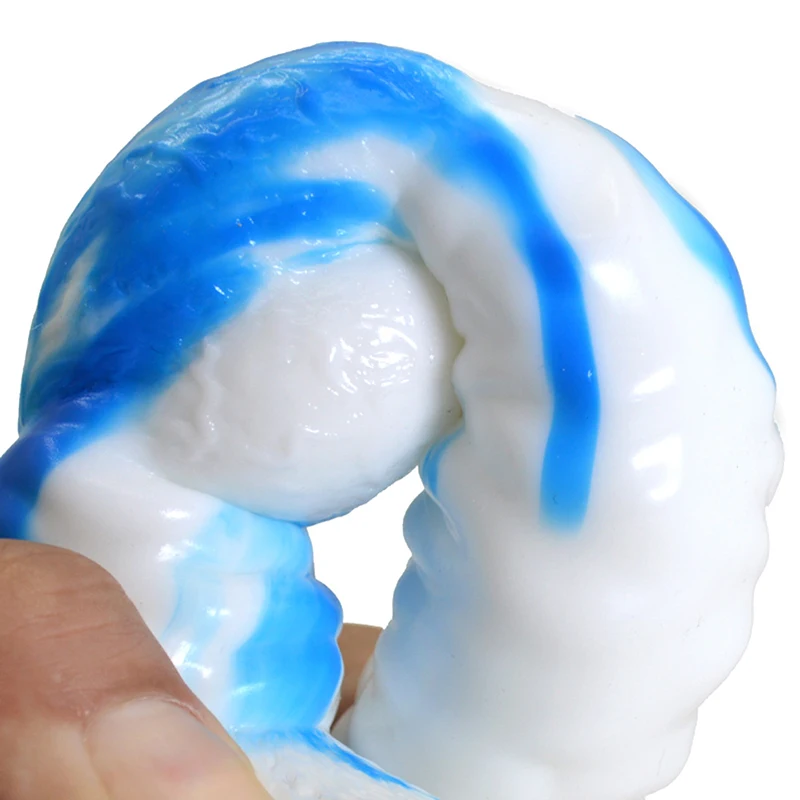 Жидкий силиконовый волк искусственная сексуальная игрушка фаллоимитаторы для