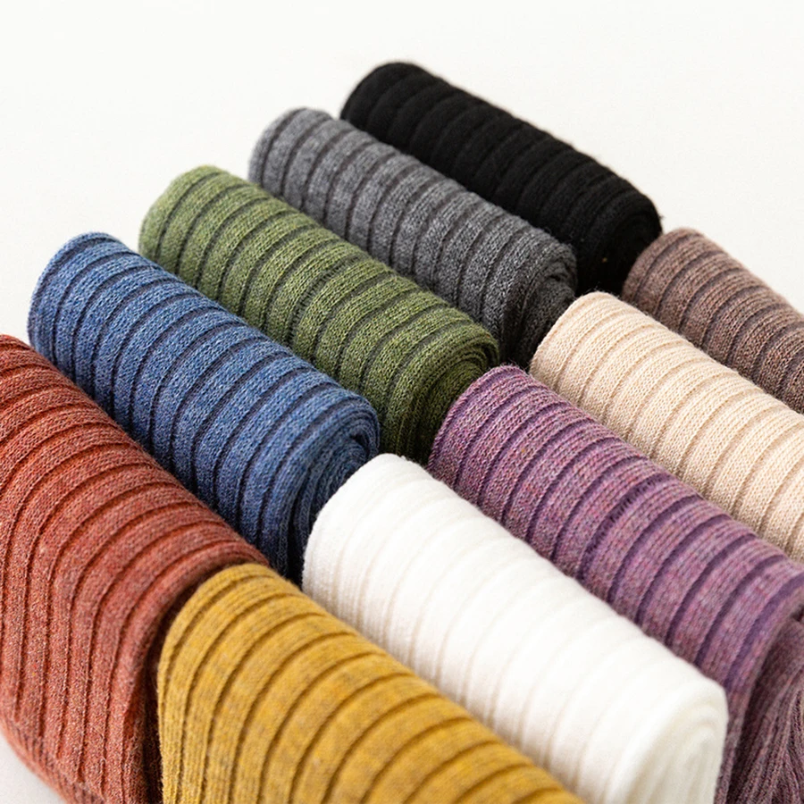 Носки женские хлопковые однотонные 10 цветов черные белые бежевые синие желтые |