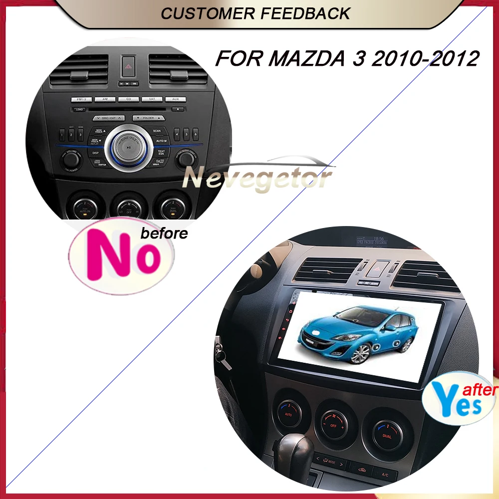 Автомагнитола 2 din для Mazda 3 2004-2013 maxx axel мультимедийный проигрыватель с DVD GPS android 10 4