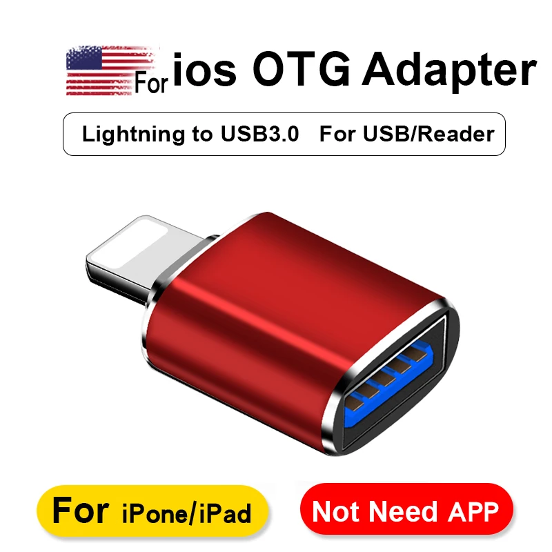 

Type c OTG Card Reader to camera adapter for Lighting to usb adapter cable earphone converter MIDI Keyboard for phone 7 8 USB3.0