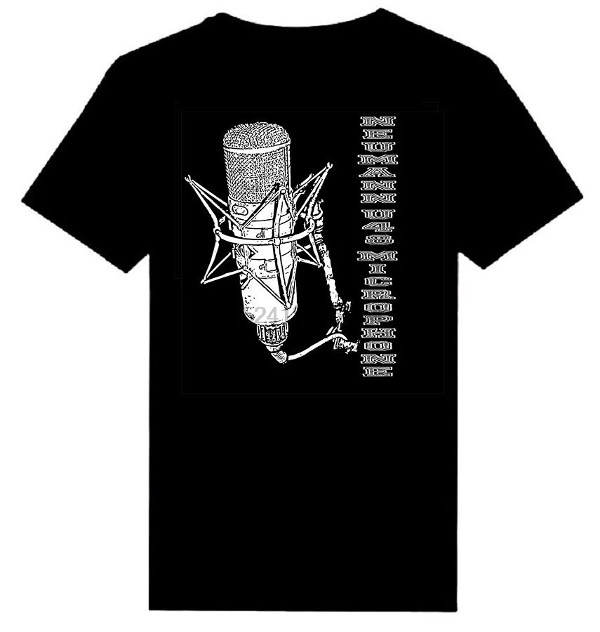 

Neumann U48 Microphone print Heavy Weight T - Shirts S - 5XL