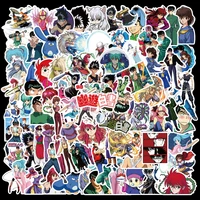 1050100pcs anime yuyu hakusho stickers for luggage phone car laptop skateboard aesthetic diy graffiti decor sticker kid toy