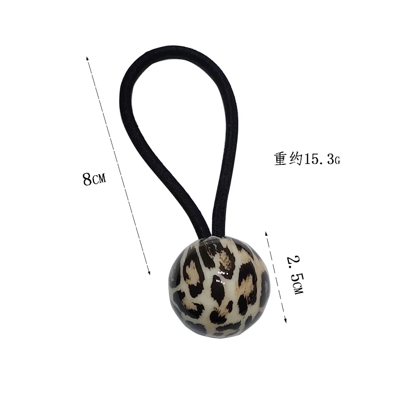 

Leopard Hair Ties For Women Girls Elastic Hair Bands Ponytail Holder Scrunchie Rubber Band Korean Hair Accessories