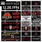 Металлический знак Putuo, винтажный жестяной знак для декора ужасов, для мужчин, пещер, бара, паба, клуба, гаража, кинотеатра, настенное украшение