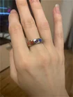Разноцветное кольцо для мужчин и женщин, обручальные кольца из нержавеющей стали, трендовые кольца для лесбиянок и геев, пара колец ювелирные изделия