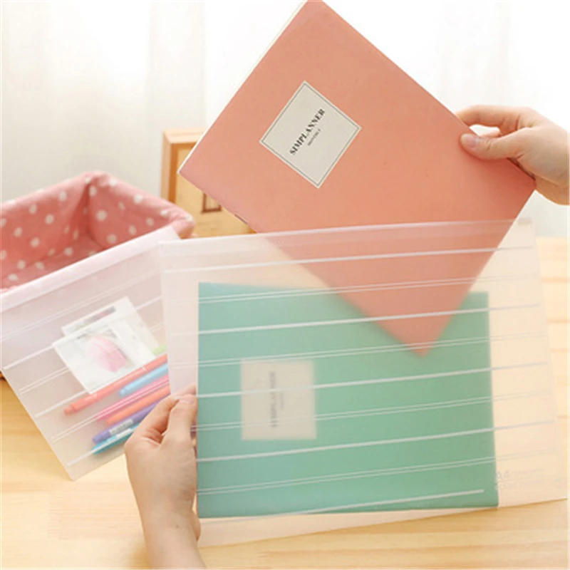 

DL A4 drawing bag, green and transparent sanding bag Bill data collection file Exquisite office supplies Wholesale price