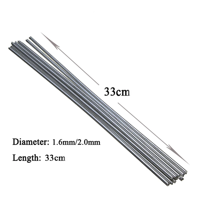10 шт. универсальные сварочные стержни проволочный сварочный пруток для медного