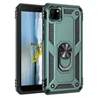 Ударопрочный чехол металлическое кольцо для Huawei Y5P 2020 чехол 360 Защита Автомобильный держатель для телефона задняя крышка для Huawei Y5P чехол Y 5 P Y5 Y 5 P