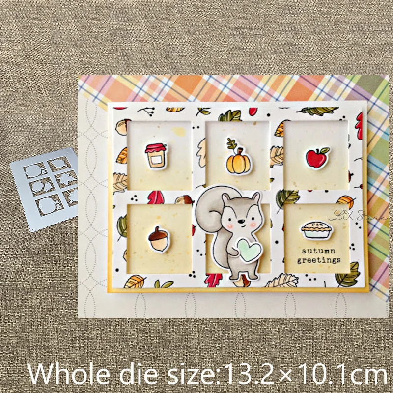 Металлические Вырубные штампы XLDesign вырубные листья альбом для скрапбукинга