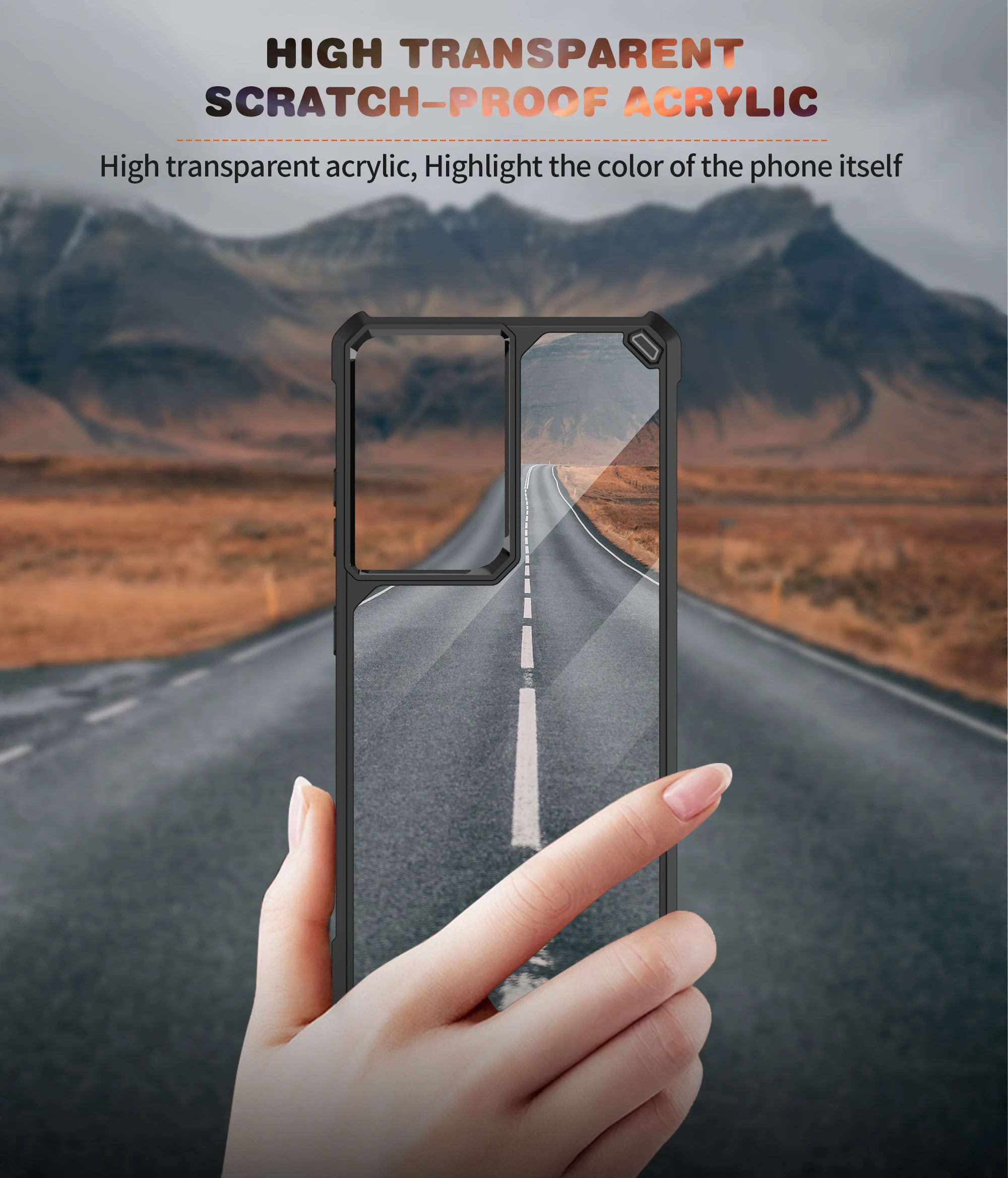 Clear Back Cover For Samsung Galaxy S21 FE Plus Ultra 5G Airbags Transparent Shockproof Case Coque Pouch