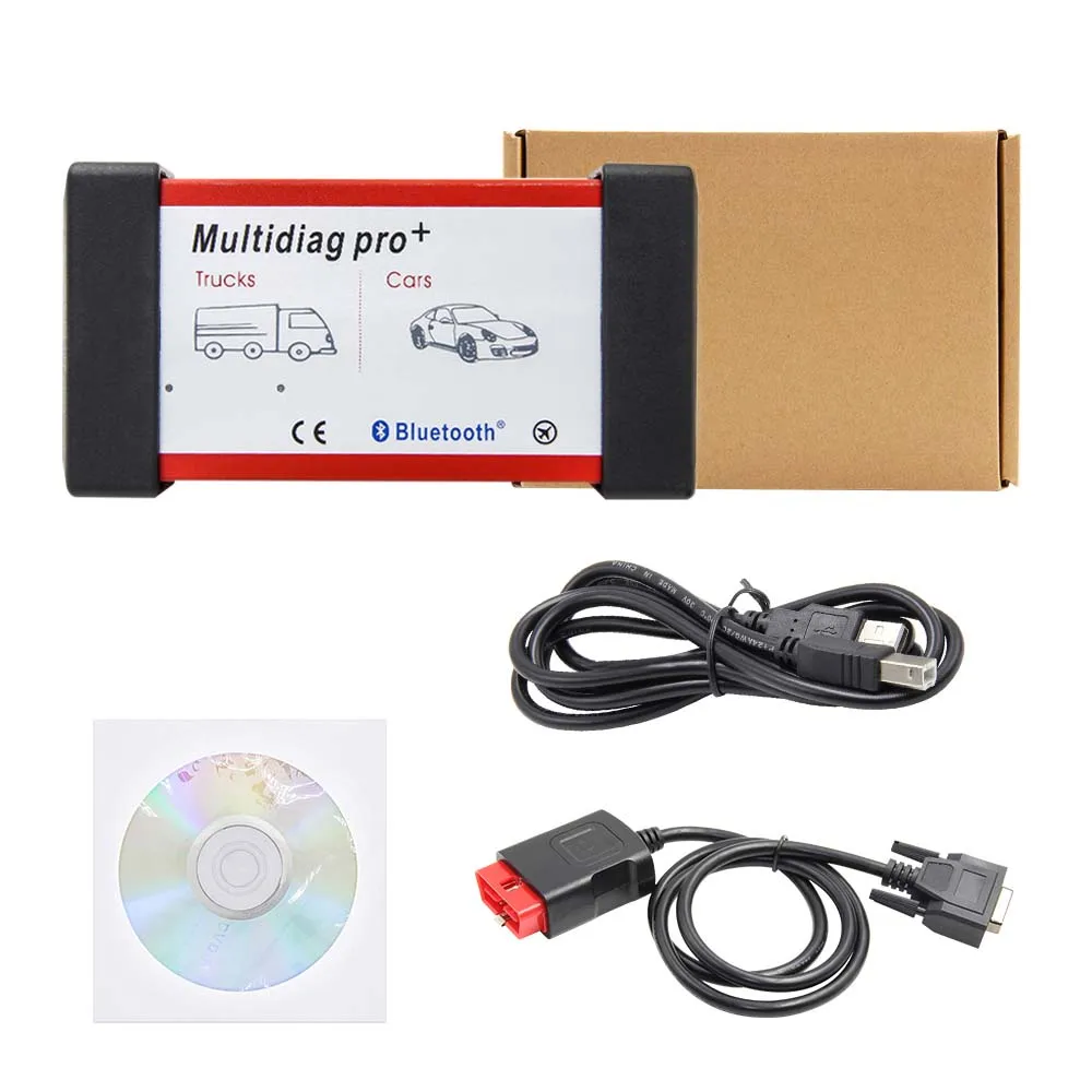 TCS Pro. R3/. R1 V3.0 PCB NEC Реле 9241A Bluetooth Multidiag Pro OBDII Автомобильный грузовик диагностический инструмент OBD2 сканер,00