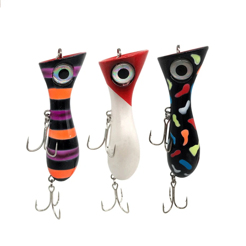 100 мм/32 г Поппер для рыбалки наживка игра приманка ловли морской рыбы качели