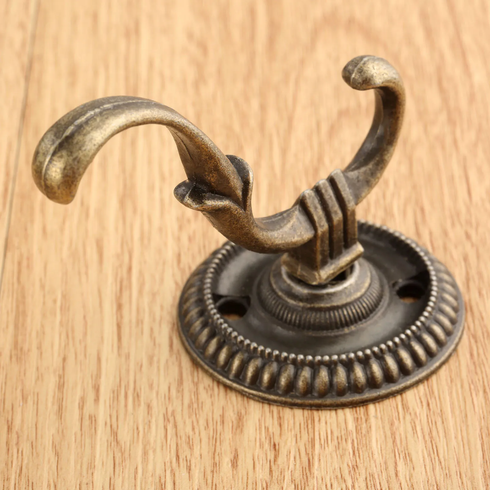 1 шт античная бронза крюк в стену прямой 75*63*44 мм настенная вешалка Ванная комната